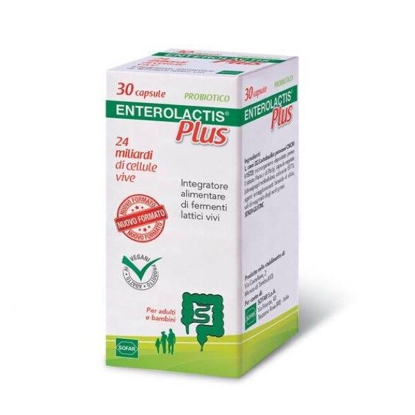 enterolactis plus integratore alimentare 30capsule