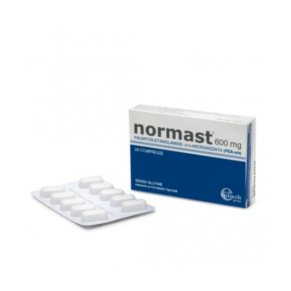 Normast integratore alimentare 600mg 20cpr Normast integratore alimentare 600mg 20cpr