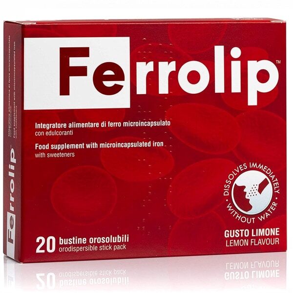 integratore ferro ferrolip bustine