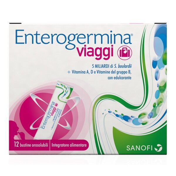 enterogermina viaggi integratore probiotici